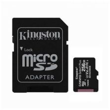 Tarjeta de Memoria KINGSTON Canvas Select Plus MicroSDXC UHS-I SDCS2/256GB - 256GB · Clase 10 + Adaptador