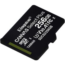 Tarjeta de Memoria KINGSTON Canvas Select Plus MicroSDXC UHS-I SDCS2/256GBSP - 256GB · Clase 10