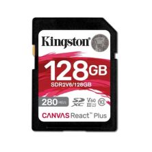 Tarjeta de Memoria KINGSTON Canvas React Plus SDR2V6/128GB - 128GB · Clase 10