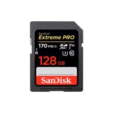 Tarjeta de Memoria SANDISK Extreme Pro SDSDXXY-128G-GN4IN - 128GB · Clase 10 UHS-I U3