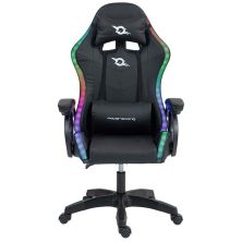 Silla Gaming POWERGAMING - Diseño Ergonómico · Negro