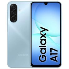 Smartphone SAMSUNG Galaxy A17 - MediaTek G99 · 6.7" AMOLED · 8GB · 256GB · Android · Azul Claro