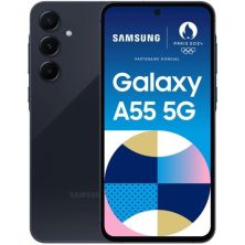 Smartphone SAMSUNG Galaxy A55 - 5G · Octa-Core · 6.6" FHD+ · 8GB · 256GB · Android · Negro Eclipse