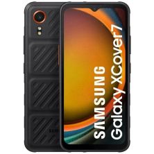 Smartphone SAMSUNG XCover7 - 5G · NFC · MediaTek Octa-Core · 6.6" FHD ·  6GB · 128GB · Android 14 · Negro