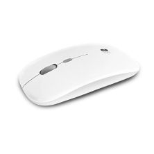 Ratón Inalámbrico por Bluetooth SUBBLIM Dual Flat - Recargable · USB · 1600DPI · Blanco