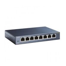 Switch de Red TP-LINK TL-SG108 V3.0 - 8 Puertos · RJ-45 · 10/100/1000