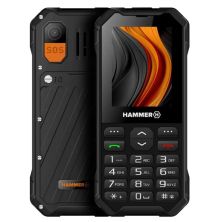 Teléfono Móvil Rugged HAMMER 6 - 2.4" · 2G · 48MB · 128MB · IP68 · Negro