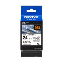 Cinta Original BROTHER TZE-SL251 Negro sobre Blanco 24 mm x 8 m - TZE-SL251