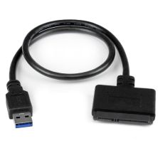 Adaptador USB 3.0 a SATA III · Negro