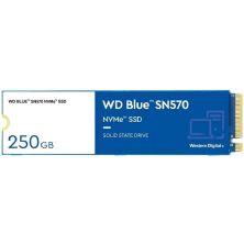 Disco Duro SSD WESTERN DIGITAL Blue SN570 WDS250G3B0C - 250GB · M.2 2280 · PCIe Gen3