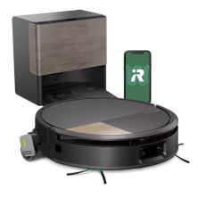 Robot Aspirador con Base Autolimpieza iROBOT Roomba Max 705 Combo + - Mop/Friegasuelos · WiFi