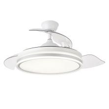 Ventilador de Techo con Aspas Retráctiles YOEVU  - 72W · Control Mando y Wifi · Diametro 107cm · 6 Velocidades · Invierno/Verano