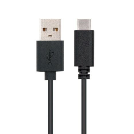 Cable USB 2.0 Tipo C a USB Tipo A M/M - 0.5 m · Negro