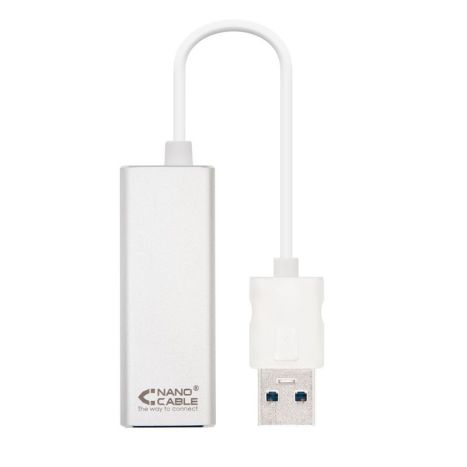 Conversor USB 3.0 a Ethernet - 0.15 m · Blanco