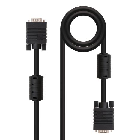 Cable S/VGA HDB15/M a HDB15/M - 1 m · Negro