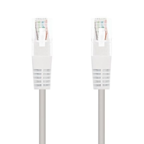 Cable de Red Latiguillo RJ45 Cat 5 - 10 m · Blanco