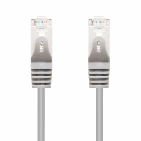 Cable de Red Latiguillo RJ45 Cat 6 FTP - 3 m · Gris