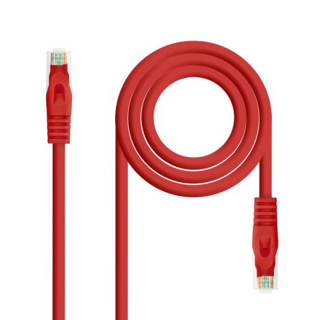 Cable De Red Latiguillo Rj Lszh Cat A Utp M Rojo