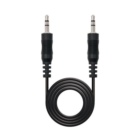 Cable de Audio Jack 3.5mm-M a Jack 3.5mm-M - 3 m · Negro
