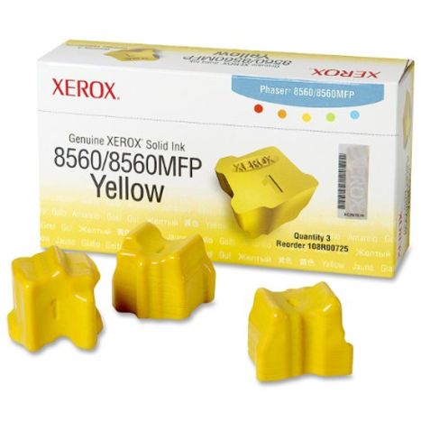 Pack Cartucho Original XEROX 108R00725 Amarillo - 108R00725