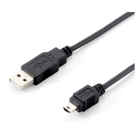 Cable USB 2.0/M a  Mini USB/M - 1.8 m · Negro