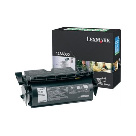 Toner Original LEXMARK 12A6830 Negro - 12A6830