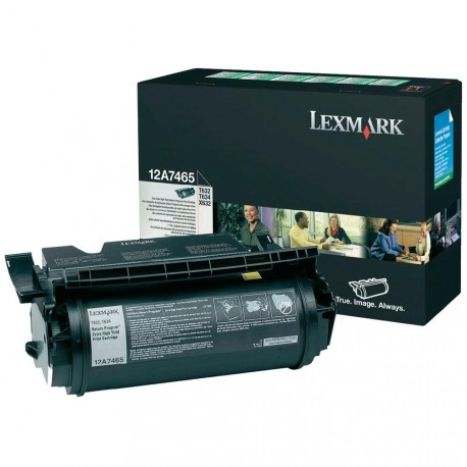 Toner Original LEXMARK 12A7465 Negro - 12A7465