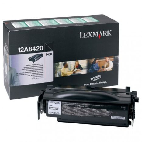 Toner Original LEXMARK 12A8420 Negro - 12A8420