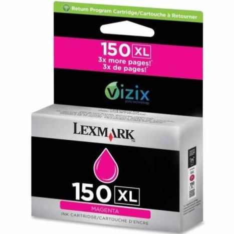 Cartucho Original LEXMARK 150XL Magenta - 14N1616E