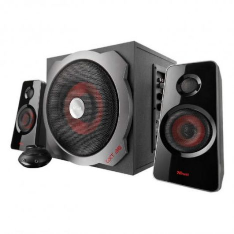 Altavoces TRUST GXT-38 Multimedia Speakers 19023 - 2.1 · Jack 3.5 ·  Subwoofer · 60W · PC/Wii/PS3/Xbox360 ·