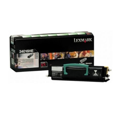 Toner Original LEXMARK 34016HE Negro - 34016HE