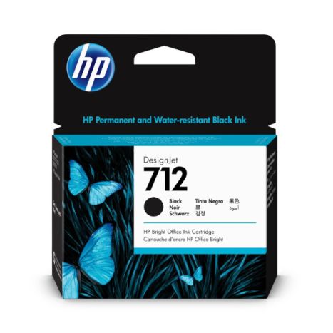 Cartucho Original HP 712 Negro - 3ED71A