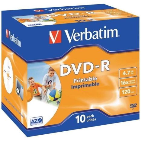 Dvd-Rw Verbatim 4.7gb tarrina 25 un