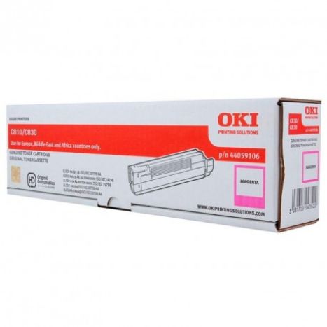 Toner Original OKI 44059106 Magenta - 44059106