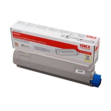 Toner Original OKI 44059209 Amarillo - 44059209