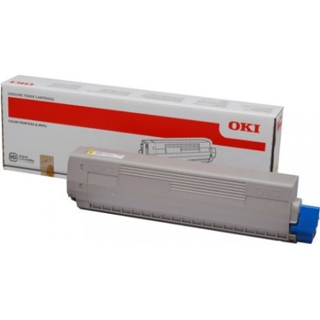 Toner Original OKI 44844505 Amarillo - 44844505