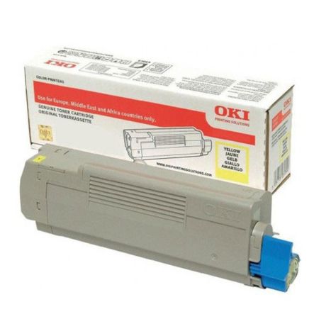 Toner Original OKI C833 Amarillo - 46443101