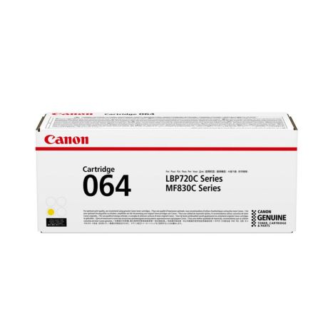 Toner Original CANON 064 Amarillo - 4931C001