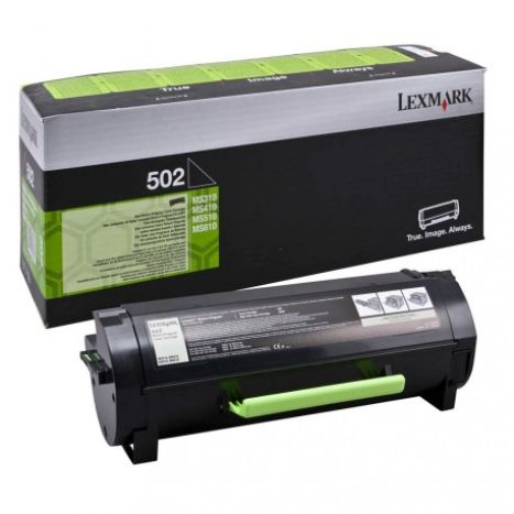 Toner Original LEXMARK 502 Negro - 50F2000