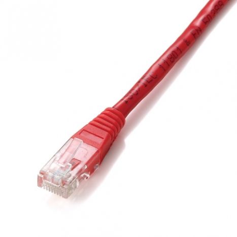 Latiguillo de Red RJ45 Cat.6 U/UTP - 20 m · Rojo