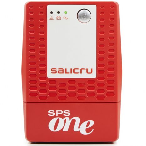 SAI SALICRU SPS One 500VA V2 662AF000001 - 240W · 2xSchuko · Rojo