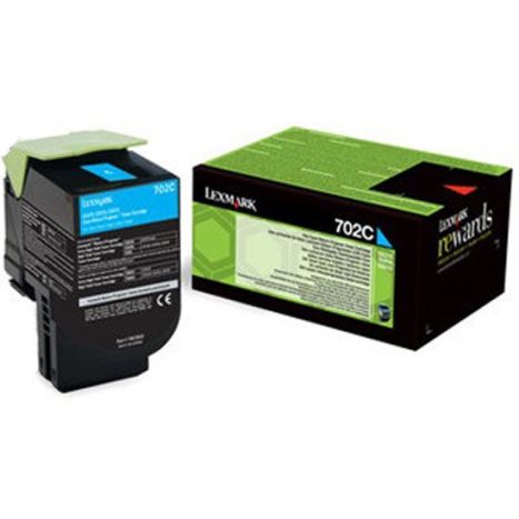 Toner Original LEXMARK 702C - 70C20C0