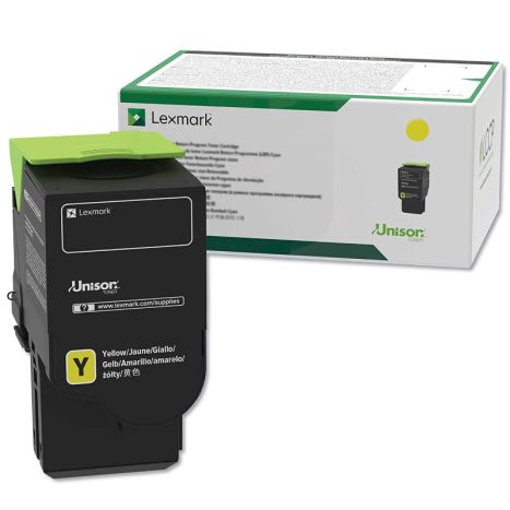 Toner Original LEXMARK 78C20Y0 Amarillo - 78C20Y0