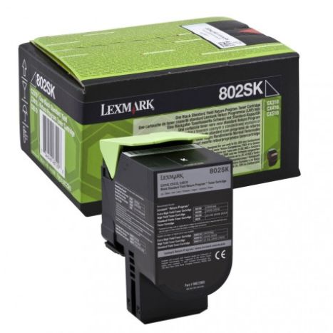 Toner Original LEXMARK 80C2S Negro - 80C2SK0