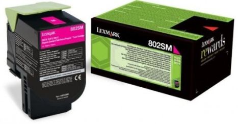 Toner Original LEXMARK 80C2S Magenta - 80C2SM0