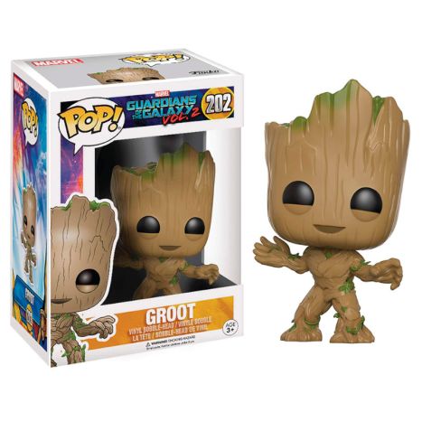 Muñeco FUNKO POP Marvel Guardians of the Galaxy 202 Groot - 889698132305