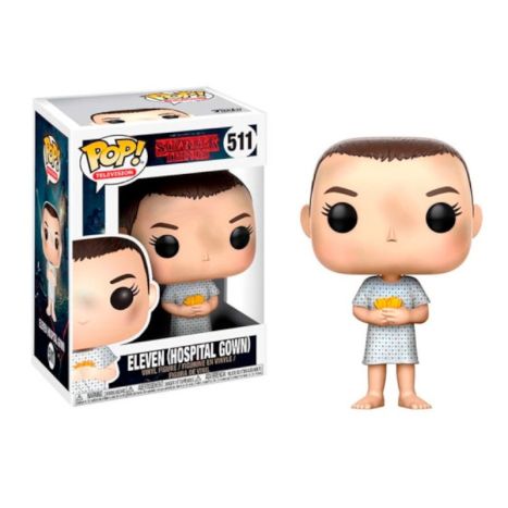 Muñeco FUNKO POP Stranger Things 511 Eleven Hospital Gown - 889698144247