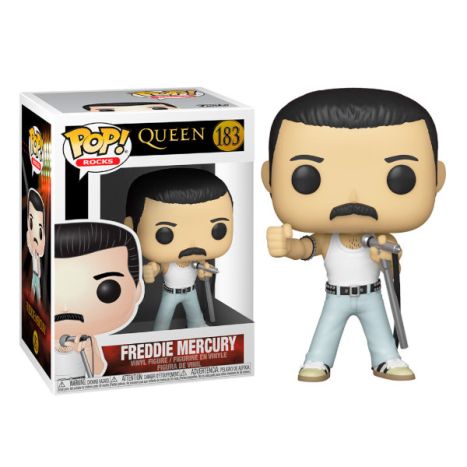 FUNKO POP Freddie Mercury Radio Gaga 183 - Queen - 889698337359