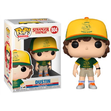 FUNKO POP Dustin 804 Stranger Things 889698385329