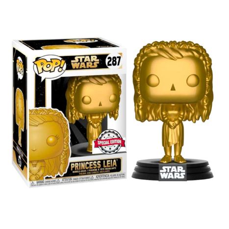 FUNKO POP Princesa Leia 287 - Star Wars Edición Especial - 889698430173